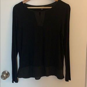 🖤Banana Republic black keyhole blouse 🖤